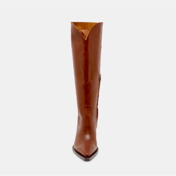 Dolce Vita “Taj Boots” in chocolate leather - Picture 1 of 6